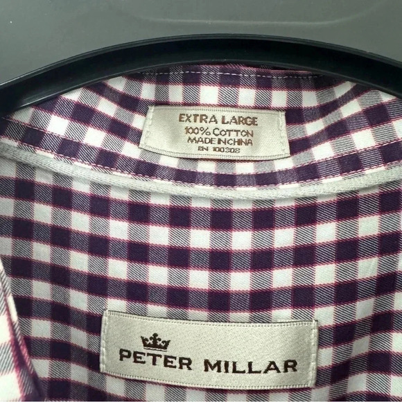 Peter Millar Mens Button Down shirt size XL - Picture 4 of 10